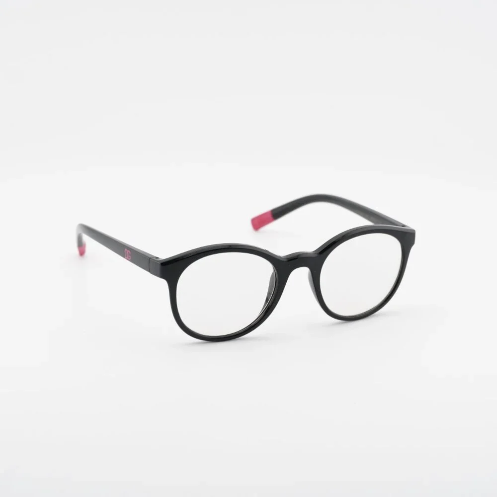 Dolce & Gabbana Kids DX5095 501 Eyeglasses Round Black 46mm Frame